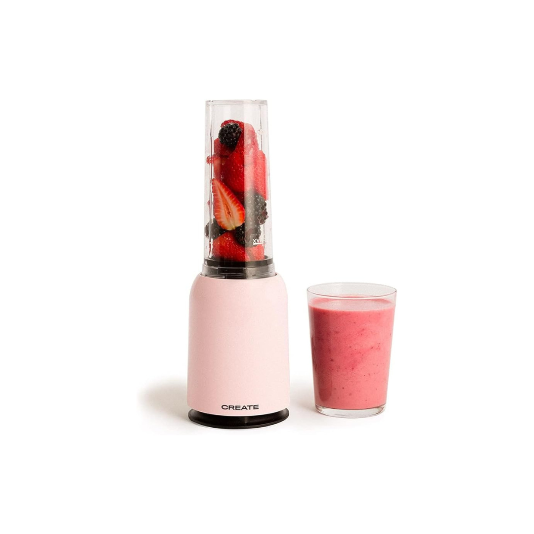CREATE MOI | Slim Blender with Portable Cup. - Pink - MATBAKHI